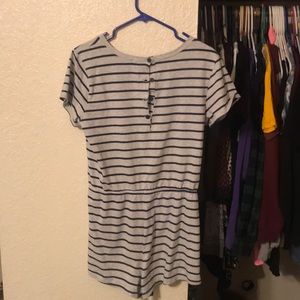 Striped Romper